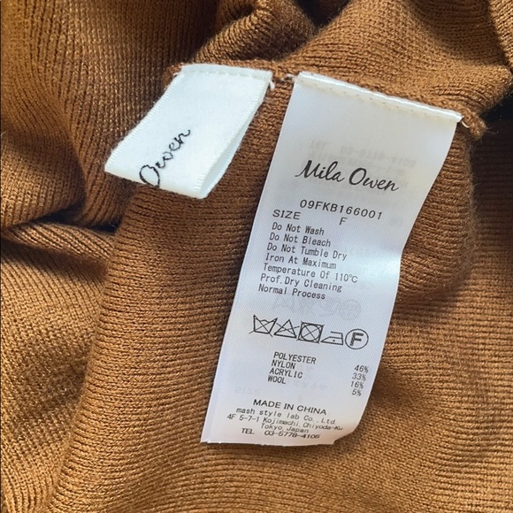 mila Owen brown/tan sweater - Picture 4 of 4